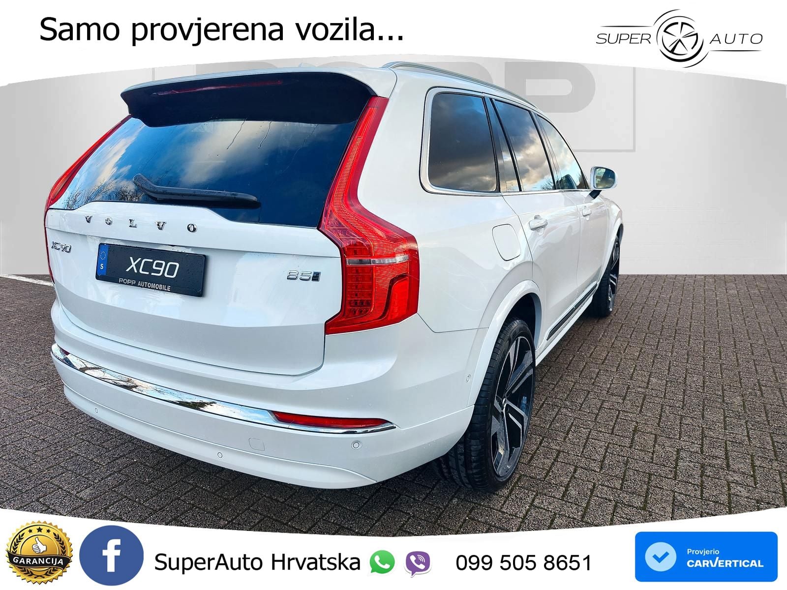 Volvo XC90 2.0 B5 Diesel AWD Automatic ACC+HEAD+4xGR SJED+360+PANO
