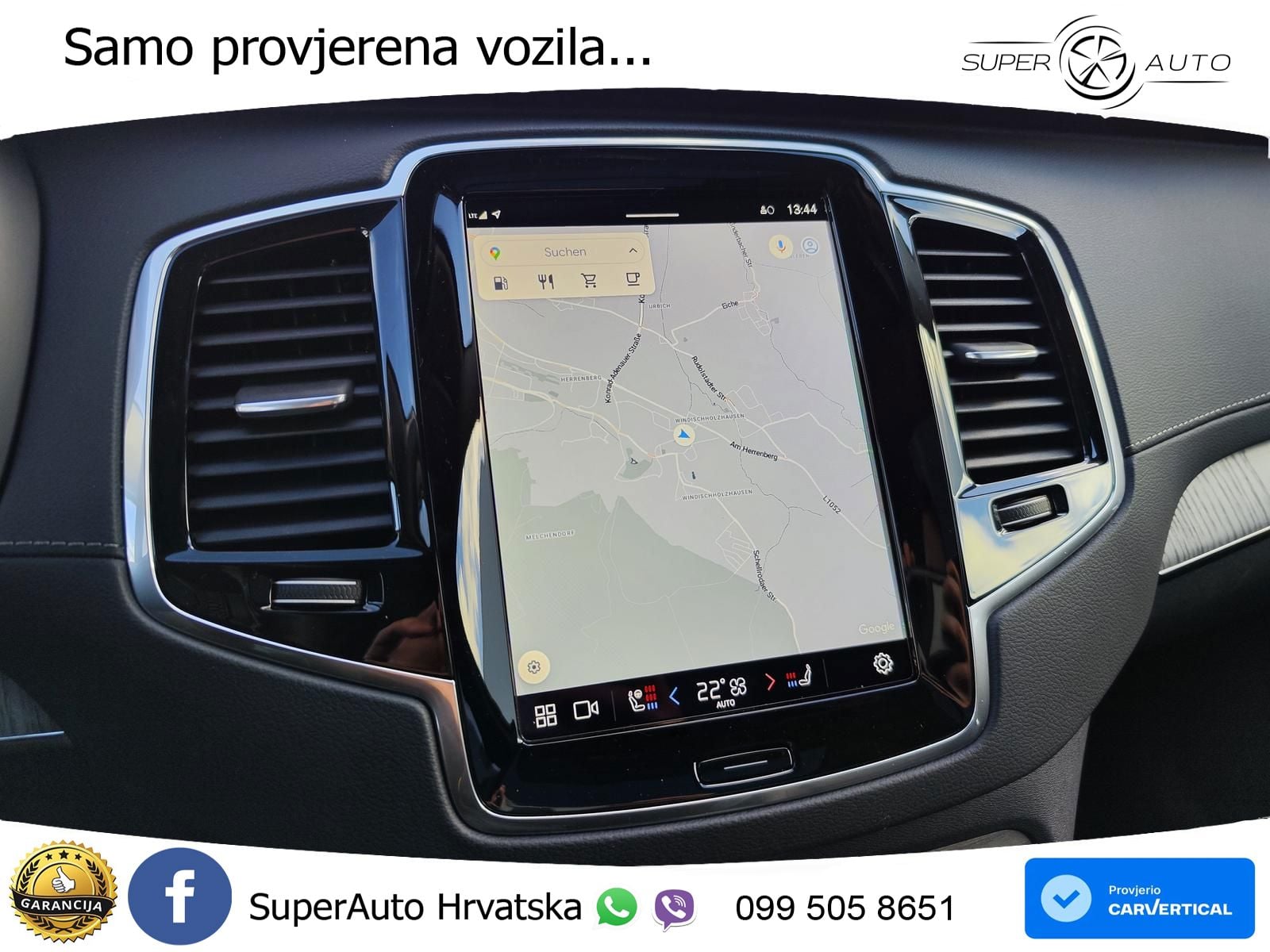 Volvo XC90 2.0 B5 Diesel AWD Automatic ACC+HEAD+4xGR SJED+360+PANO