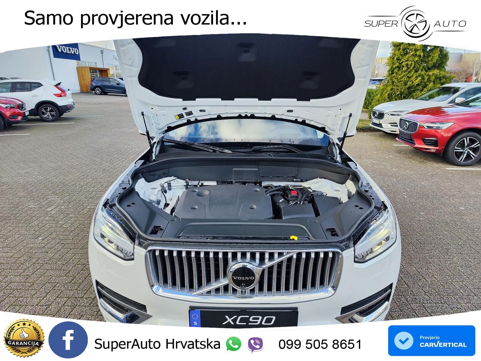 Volvo XC90 2.0 B5 Diesel AWD Automatic ACC+HEAD+4xGR SJED+360+PANO