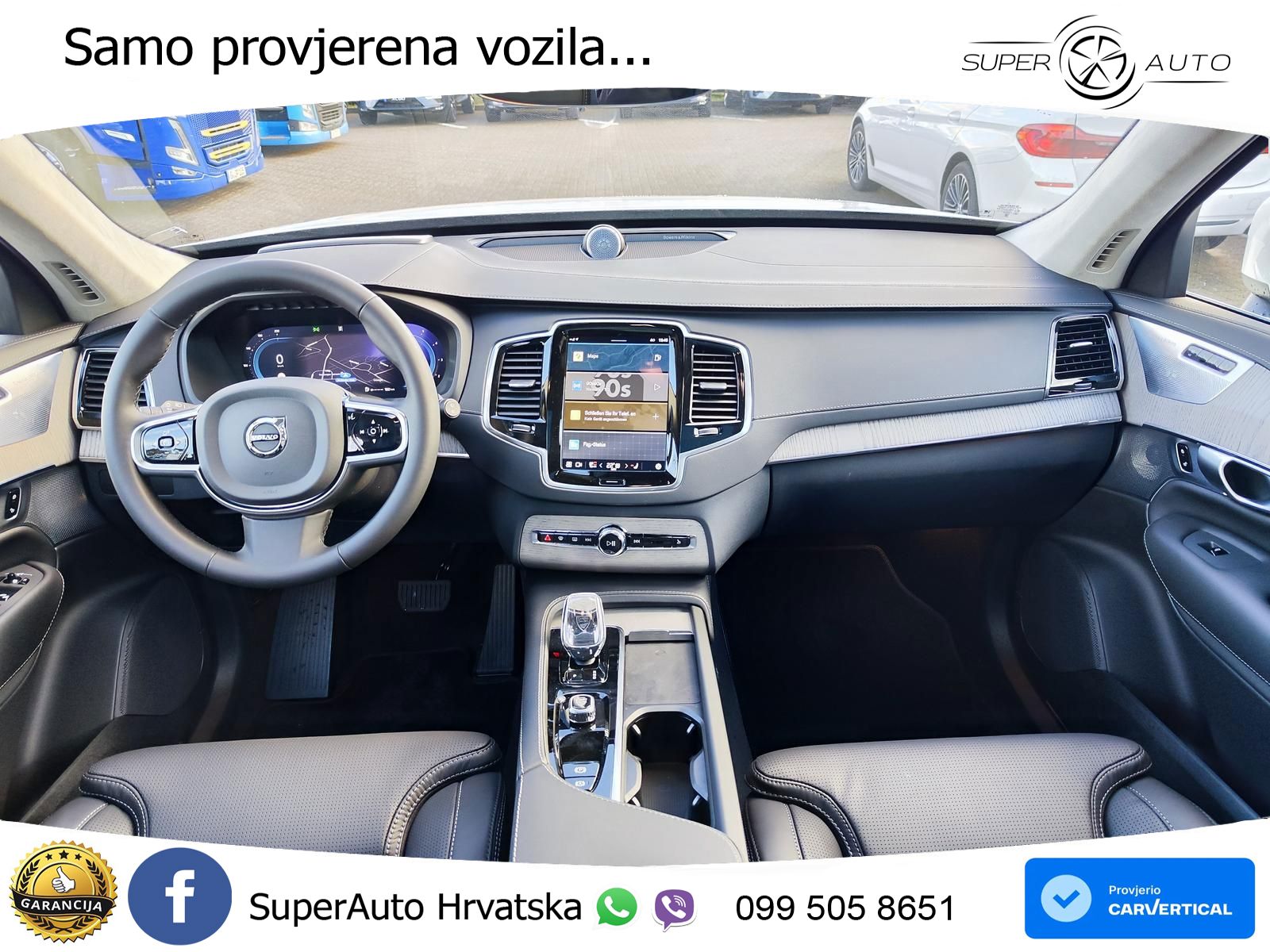 Volvo XC90 2.0 B5 Diesel AWD Automatic ACC+HEAD+4xGR SJED+360+PANO