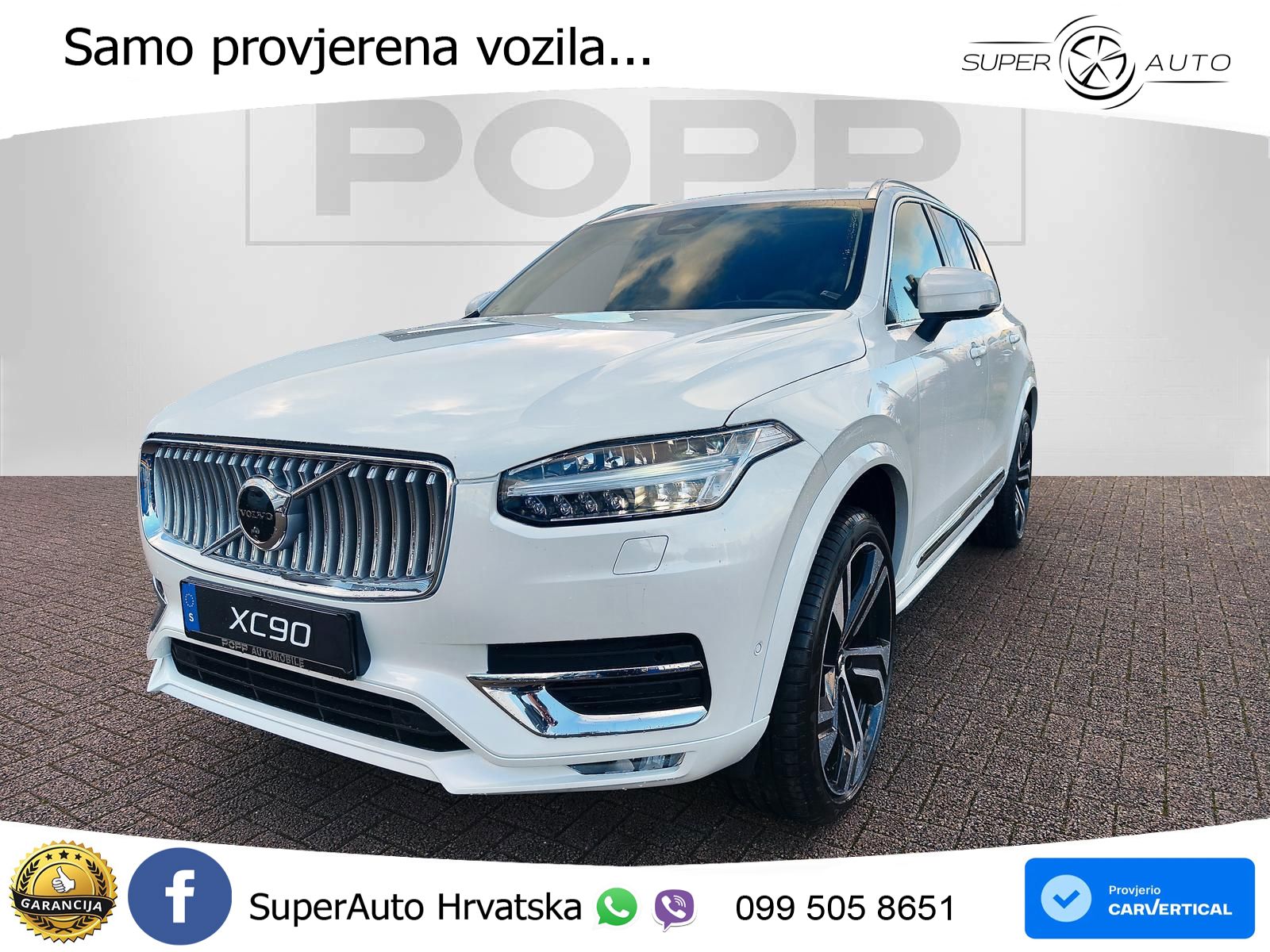Volvo XC90 2.0 B5 Diesel AWD Automatic ACC+HEAD+4xGR SJED+360+PANO