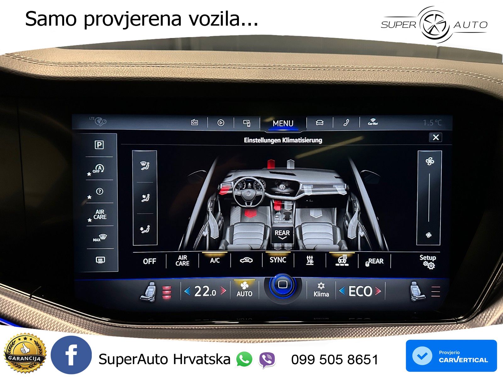 Volkswagen Touareg 3.0 V6 TDI (286 KS) 4MOTION Tiptronic R-Line LED+GR SJED+ACC
