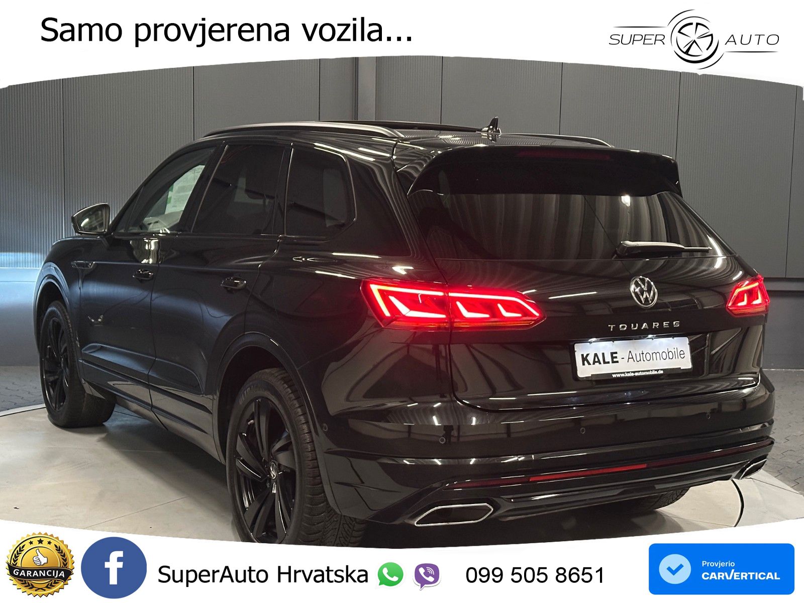 Volkswagen Touareg 3.0 V6 TDI (286 KS) 4MOTION Tiptronic R-Line LED+GR SJED+ACC