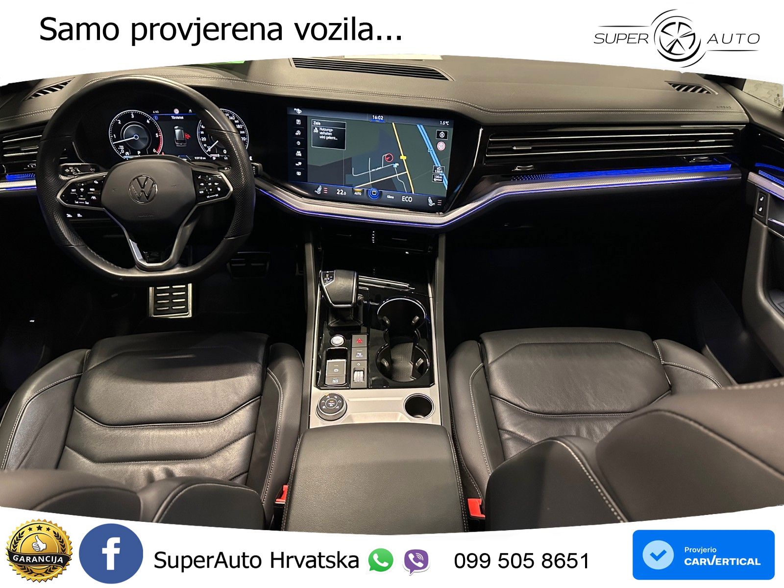 Volkswagen Touareg 3.0 V6 TDI (286 KS) 4MOTION Tiptronic R-Line LED+GR SJED+ACC