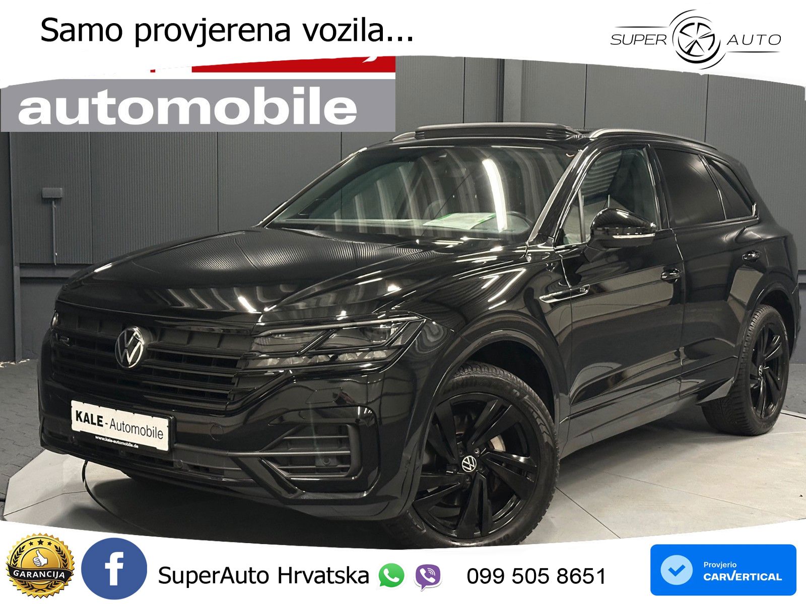 Volkswagen Touareg 3.0 V6 TDI (286 KS) 4MOTION Tiptronic R-Line LED+GR SJED+ACC