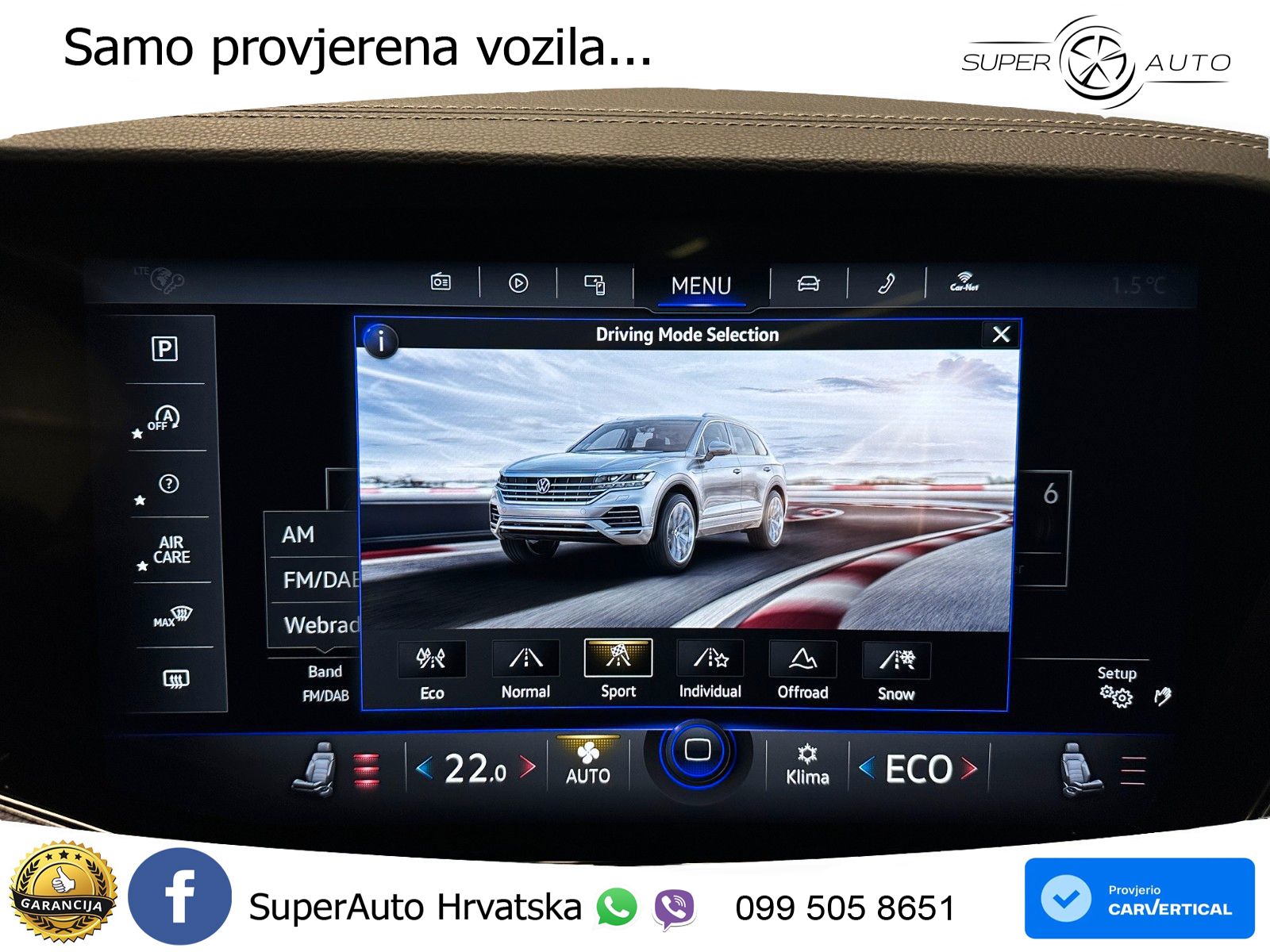 Volkswagen Touareg 3.0 V6 TDI (286 KS) 4MOTION Tiptronic R-Line LED+GR SJED+ACC