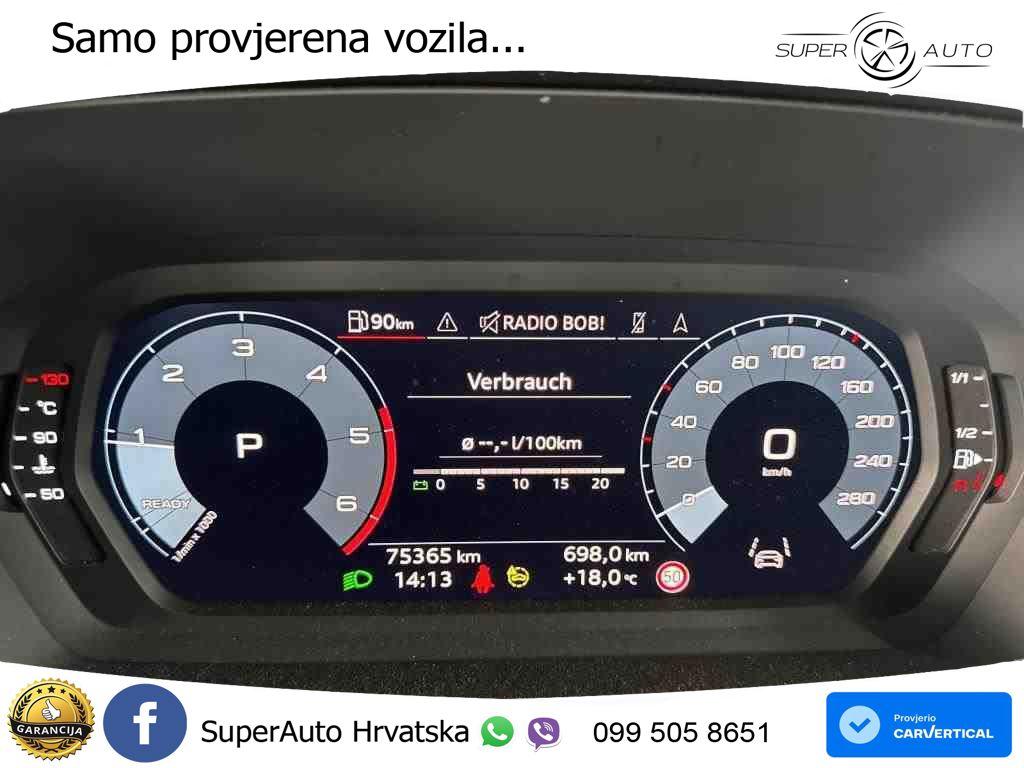 Audi A3 35 TDI (150 KS) S tronic advanced LED+GR SJED+ACC