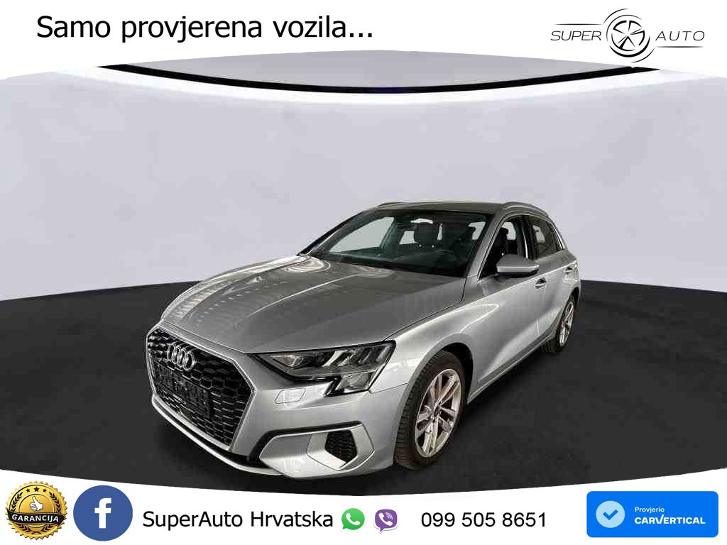 Audi A3 35 TDI (150 KS) S tronic advanced LED+GR SJED+ACC