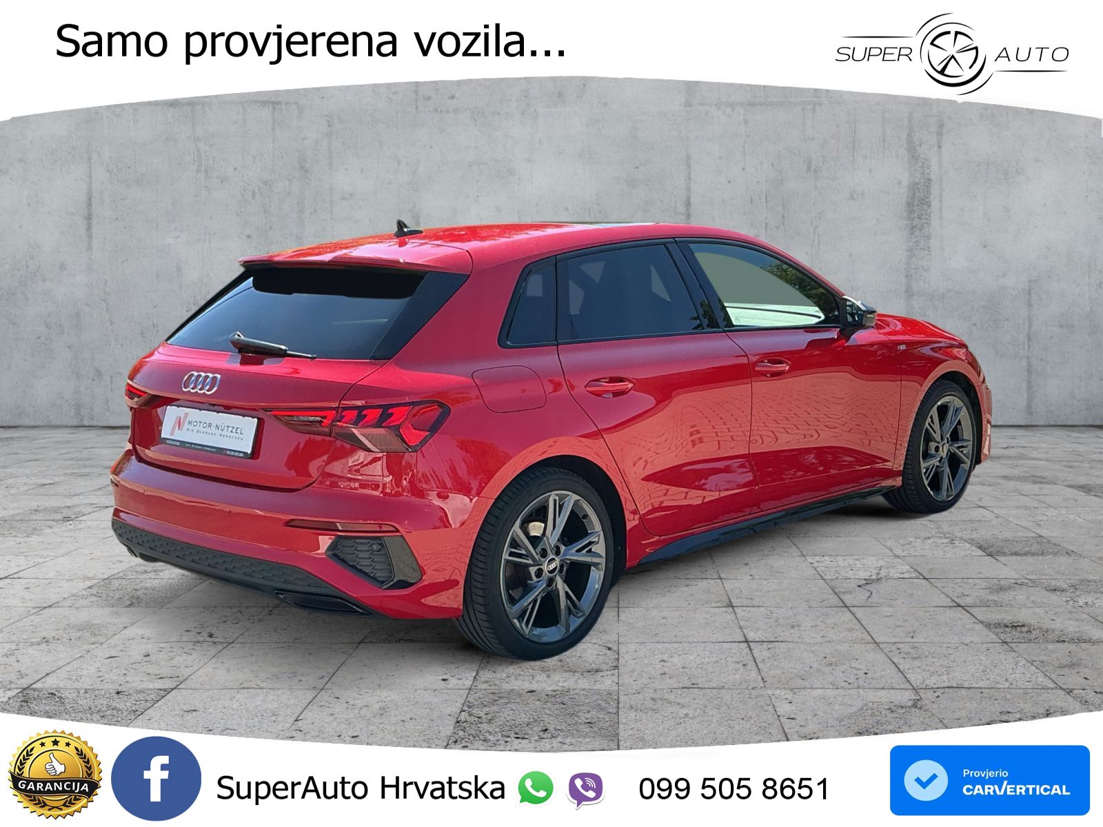 Audi A3 35 TFSI (150 KS) S line LED+GR SJED+ACC