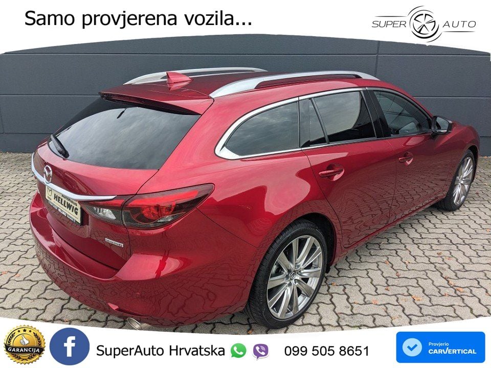 Mazda 6 Sport Combi 2.5 SKYACTIV-G (194 KS) SKYACTIV-Drive MATRIX+GR SJED+KAM