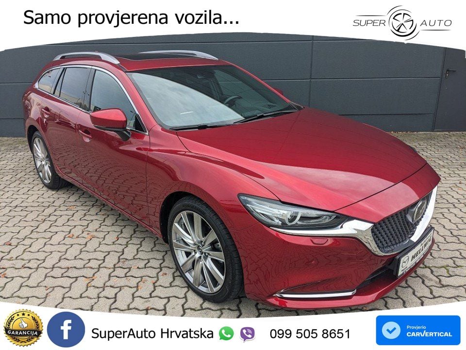 Mazda 6 Sport Combi 2.5 SKYACTIV-G (194 KS) SKYACTIV-Drive MATRIX+GR SJED+KAM