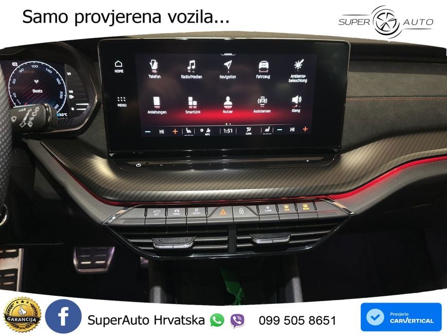 Škoda Octavia Combi RS 2.0 TDI (200 KS) DSG