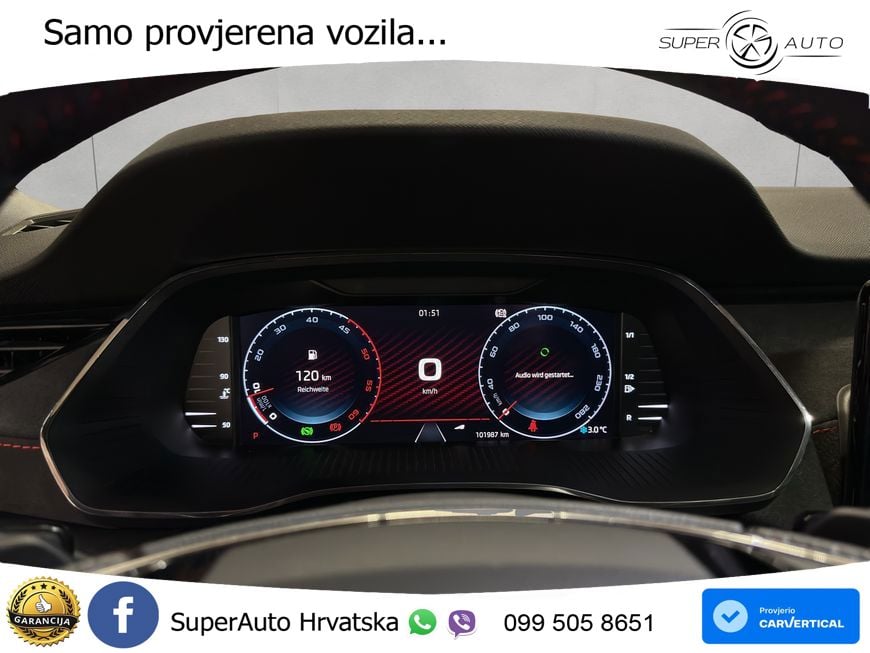 Škoda Octavia Combi RS 2.0 TDI (200 KS) DSG