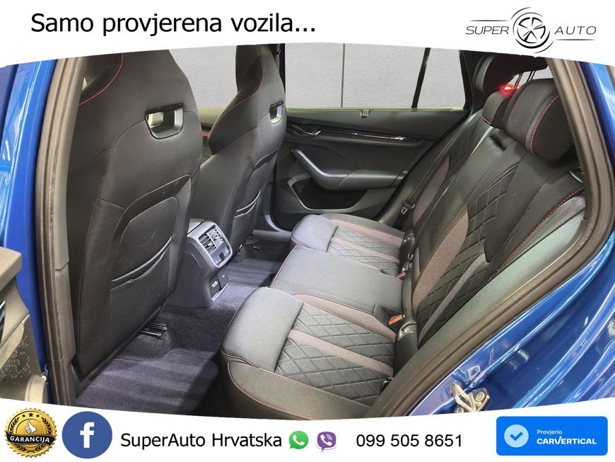 Škoda Octavia Combi RS 2.0 TDI (200 KS) DSG