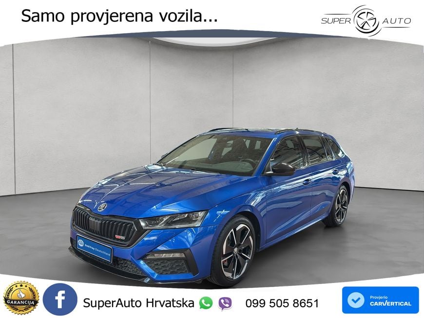 Škoda Octavia Combi RS 2.0 TDI (200 KS) DSG