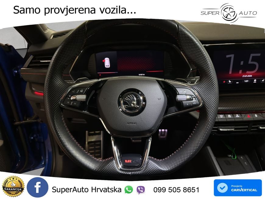 Škoda Octavia Combi RS 2.0 TDI (200 KS) DSG