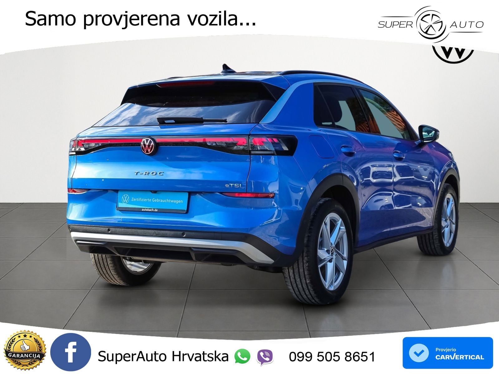 Volkswagen T-Roc II 1.5 eTSI (150 KS)  DSG LED+GR SJED+ACC