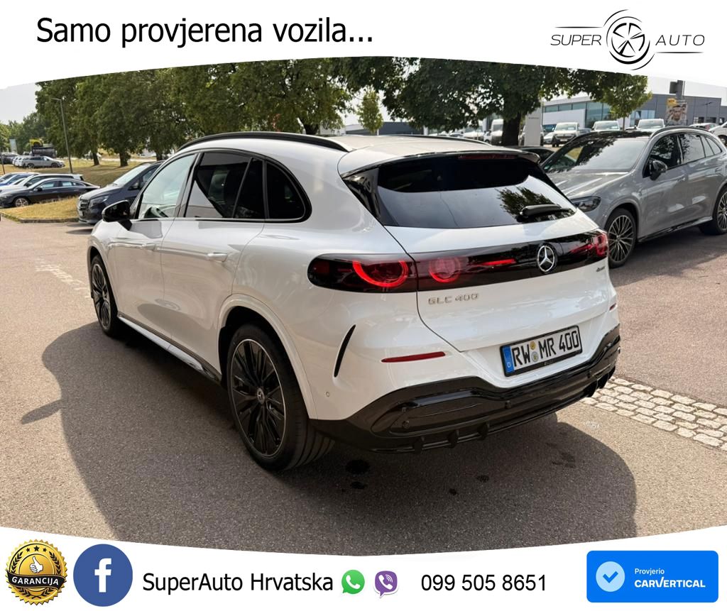 Mercedes GLC 400 94 kWh (489 KS) 4MATIC EQ Technology AMG LED+GR SJED+ACC