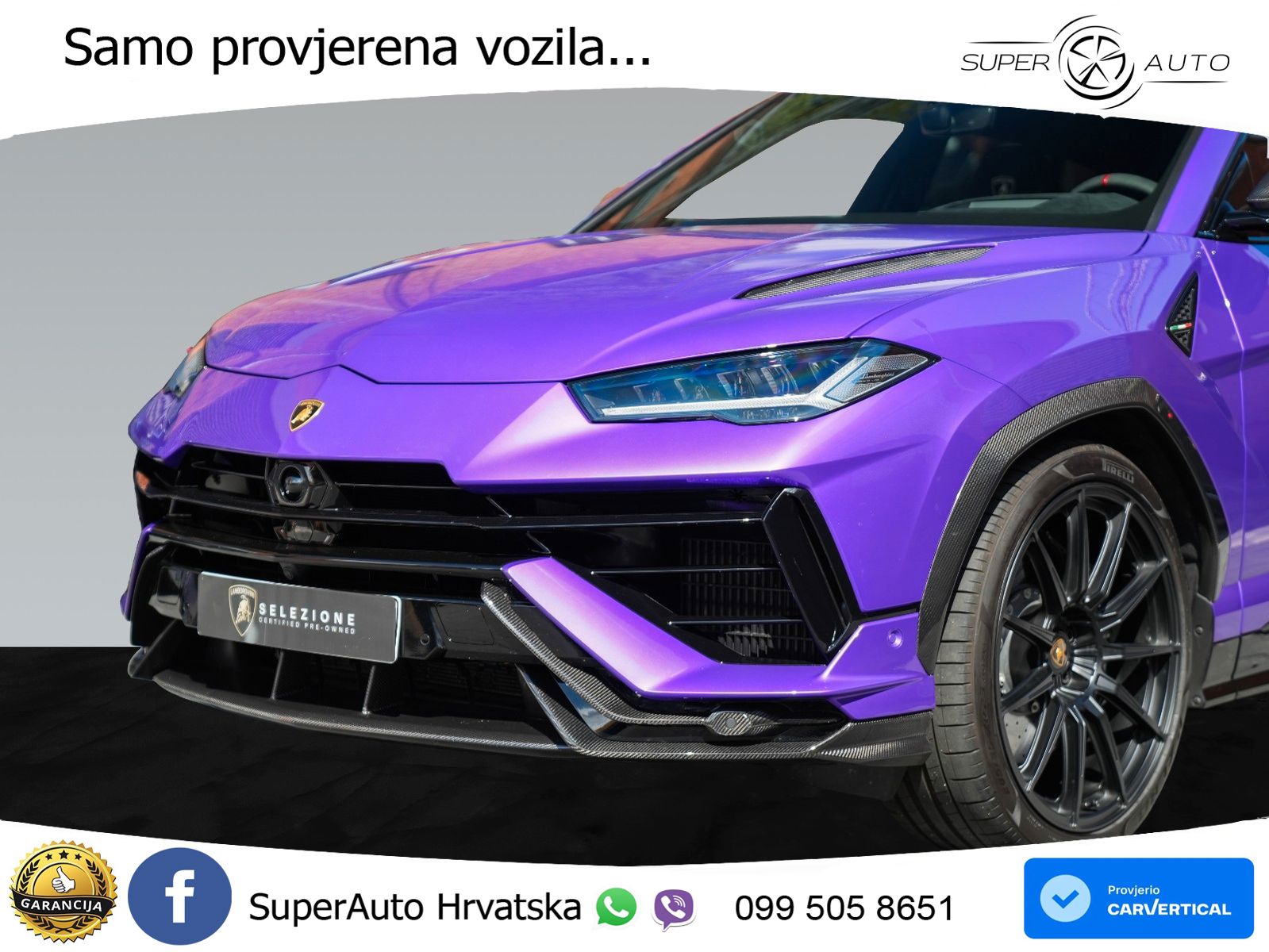 Lamborghini Urus S 4.0 V8 (666 KS) 4WD Automatic LED+GR SJED+ACC
