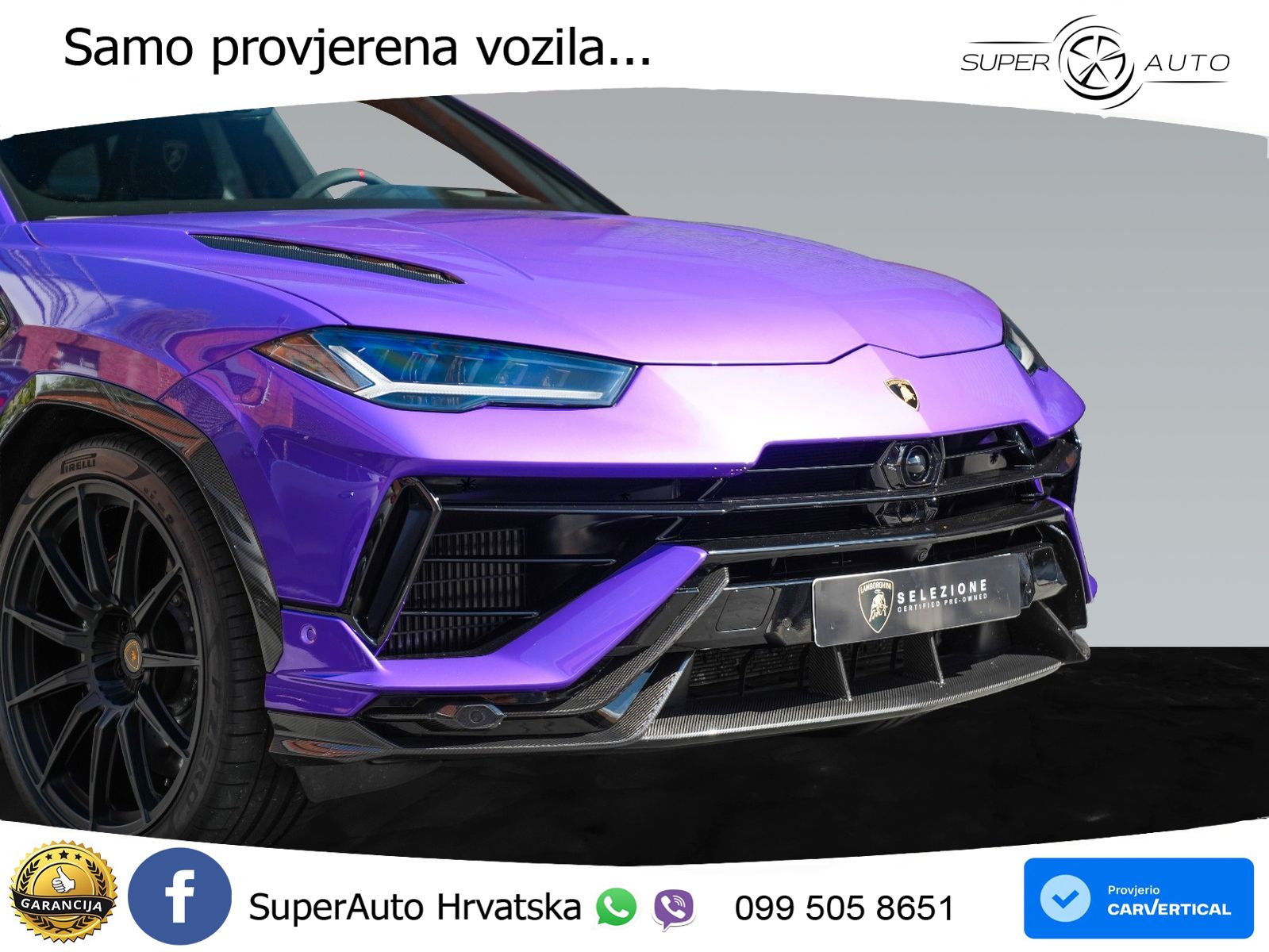 Lamborghini Urus S 4.0 V8 (666 KS) 4WD Automatic LED+GR SJED+ACC