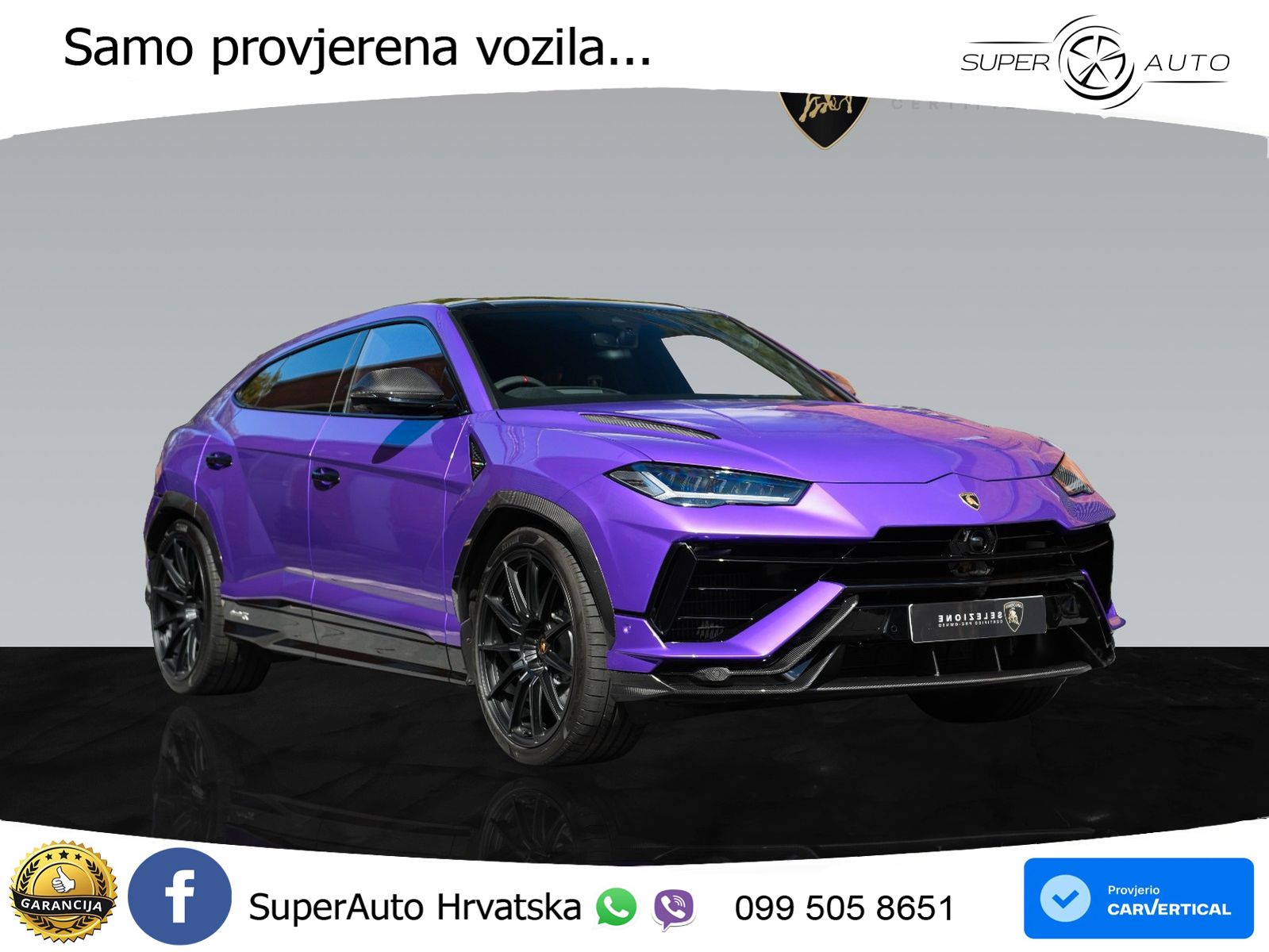 Lamborghini Urus S 4.0 V8 (666 KS) 4WD Automatic LED+GR SJED+ACC
