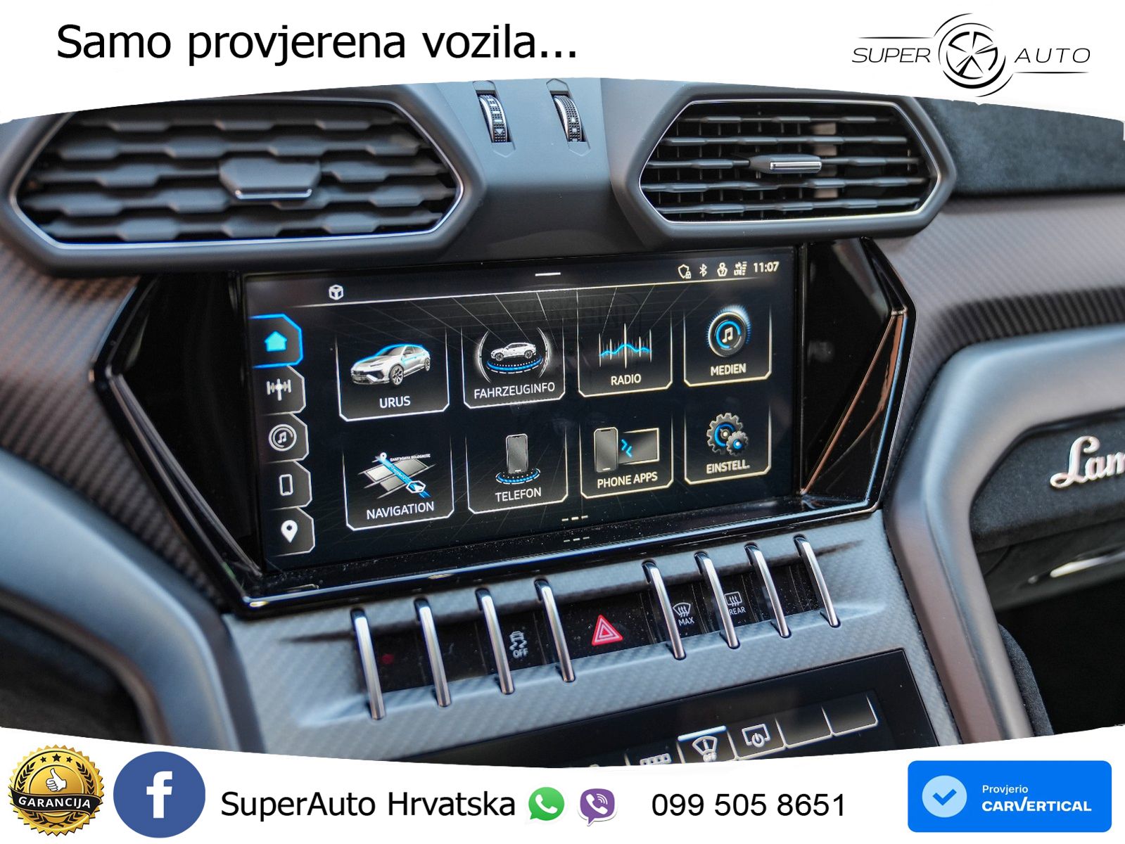 Lamborghini Urus S 4.0 V8 (666 KS) 4WD Automatic LED+GR SJED+ACC