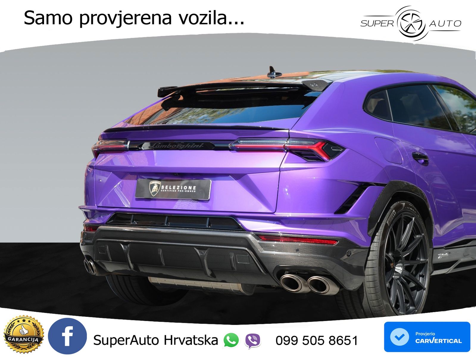 Lamborghini Urus S 4.0 V8 (666 KS) 4WD Automatic LED+GR SJED+ACC