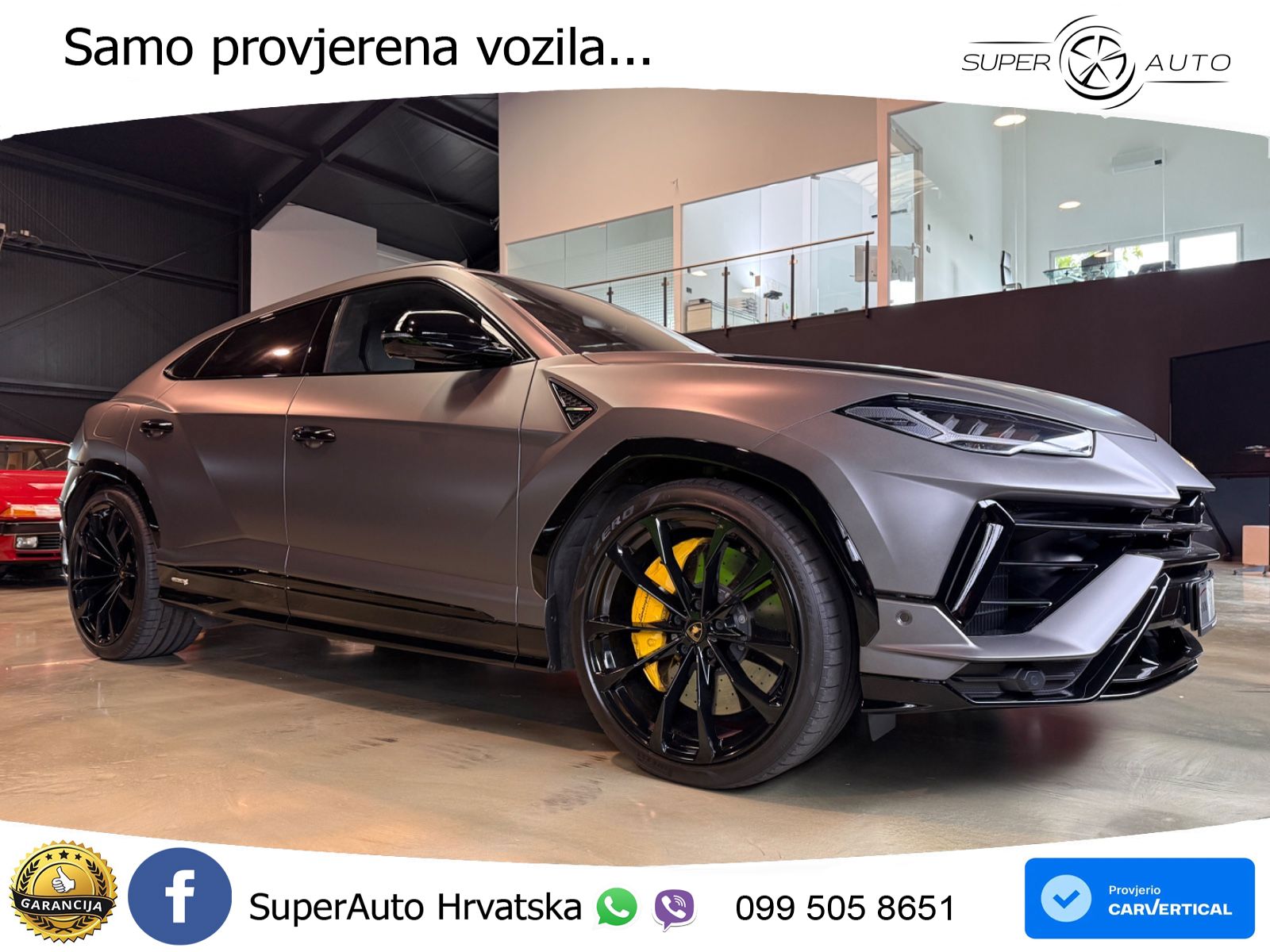Lamborghini Urus S 4.0 V8 (666 KS) 4WD Automatic LED+GR SJED+ACC
