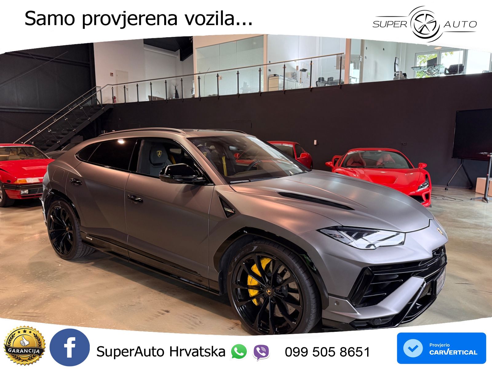 Lamborghini Urus S 4.0 V8 (666 KS) 4WD Automatic LED+GR SJED+ACC