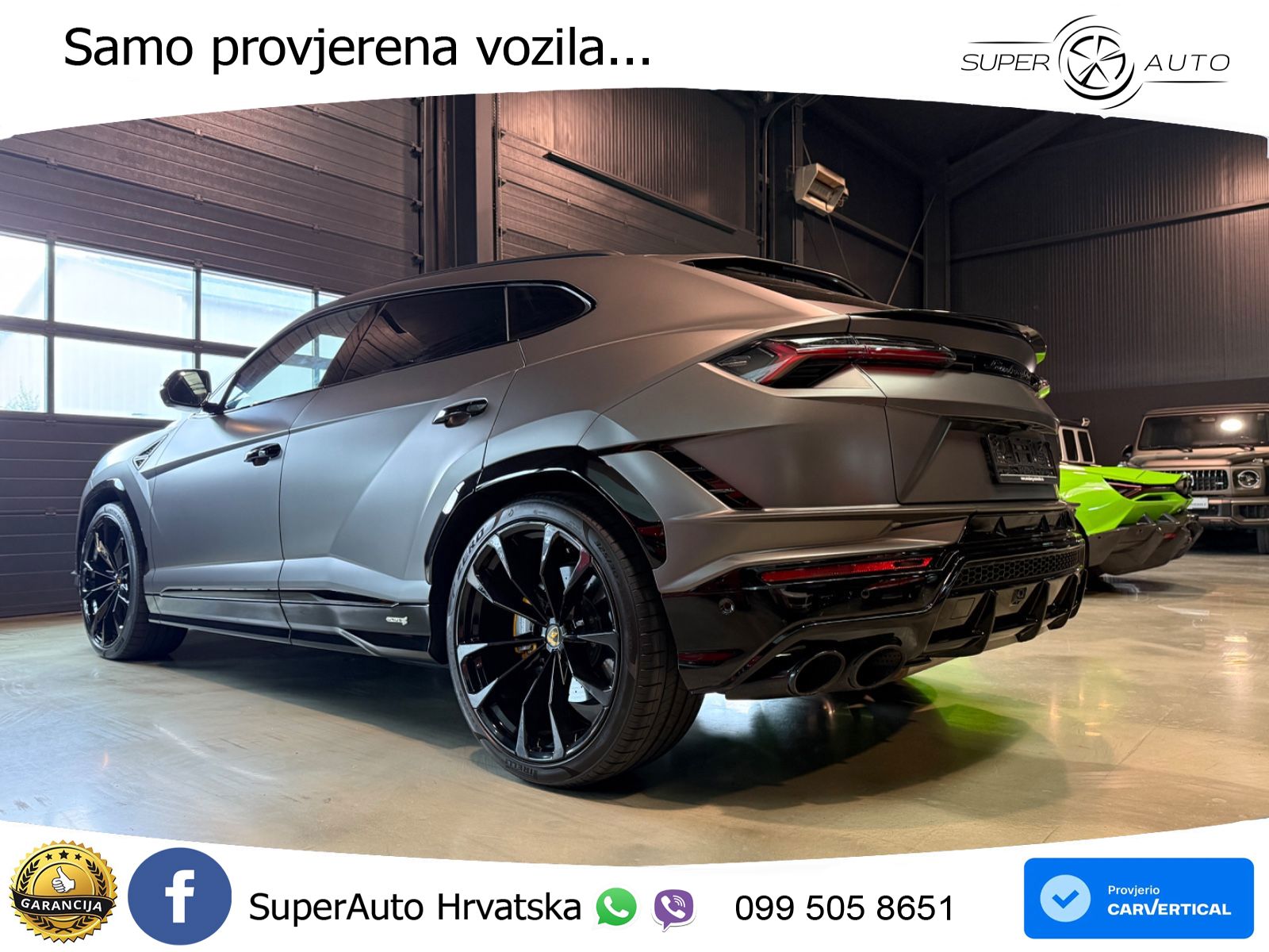 Lamborghini Urus S 4.0 V8 (666 KS) 4WD Automatic LED+GR SJED+ACC