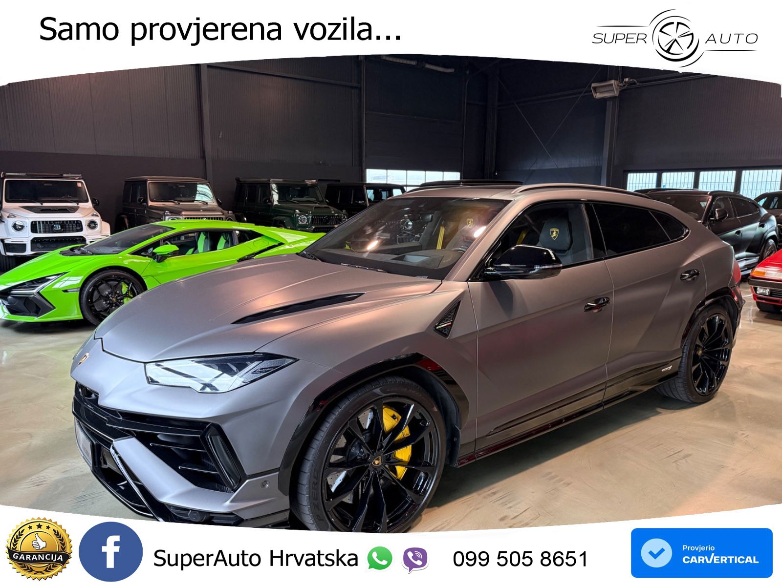 Lamborghini Urus S 4.0 V8 (666 KS) 4WD Automatic LED+GR SJED+ACC