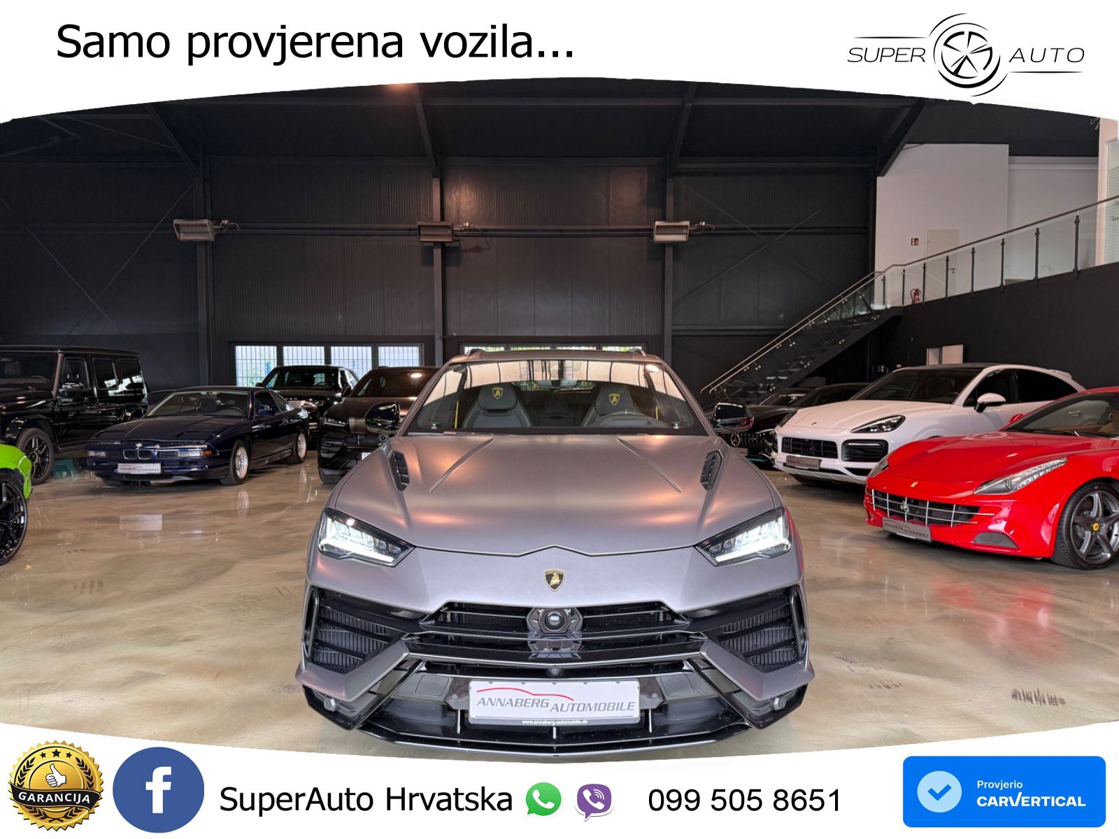 Lamborghini Urus S 4.0 V8 (666 KS) 4WD Automatic LED+GR SJED+ACC