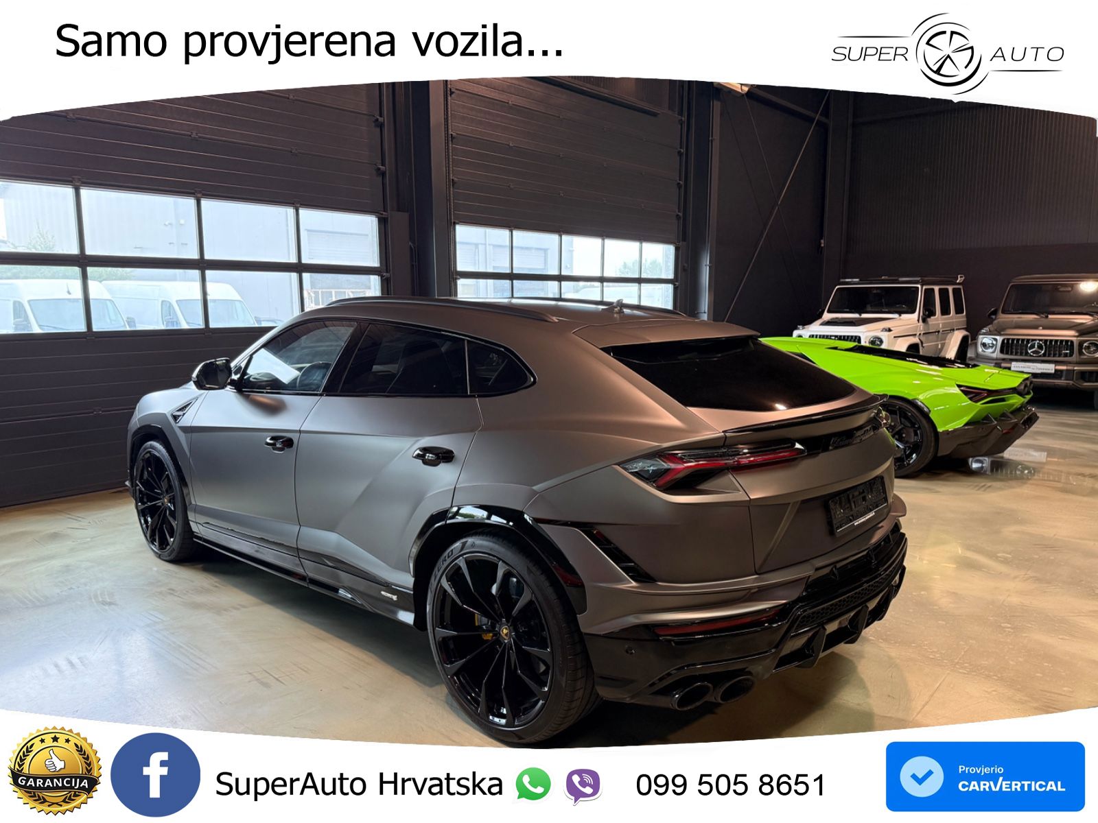 Lamborghini Urus S 4.0 V8 (666 KS) 4WD Automatic LED+GR SJED+ACC