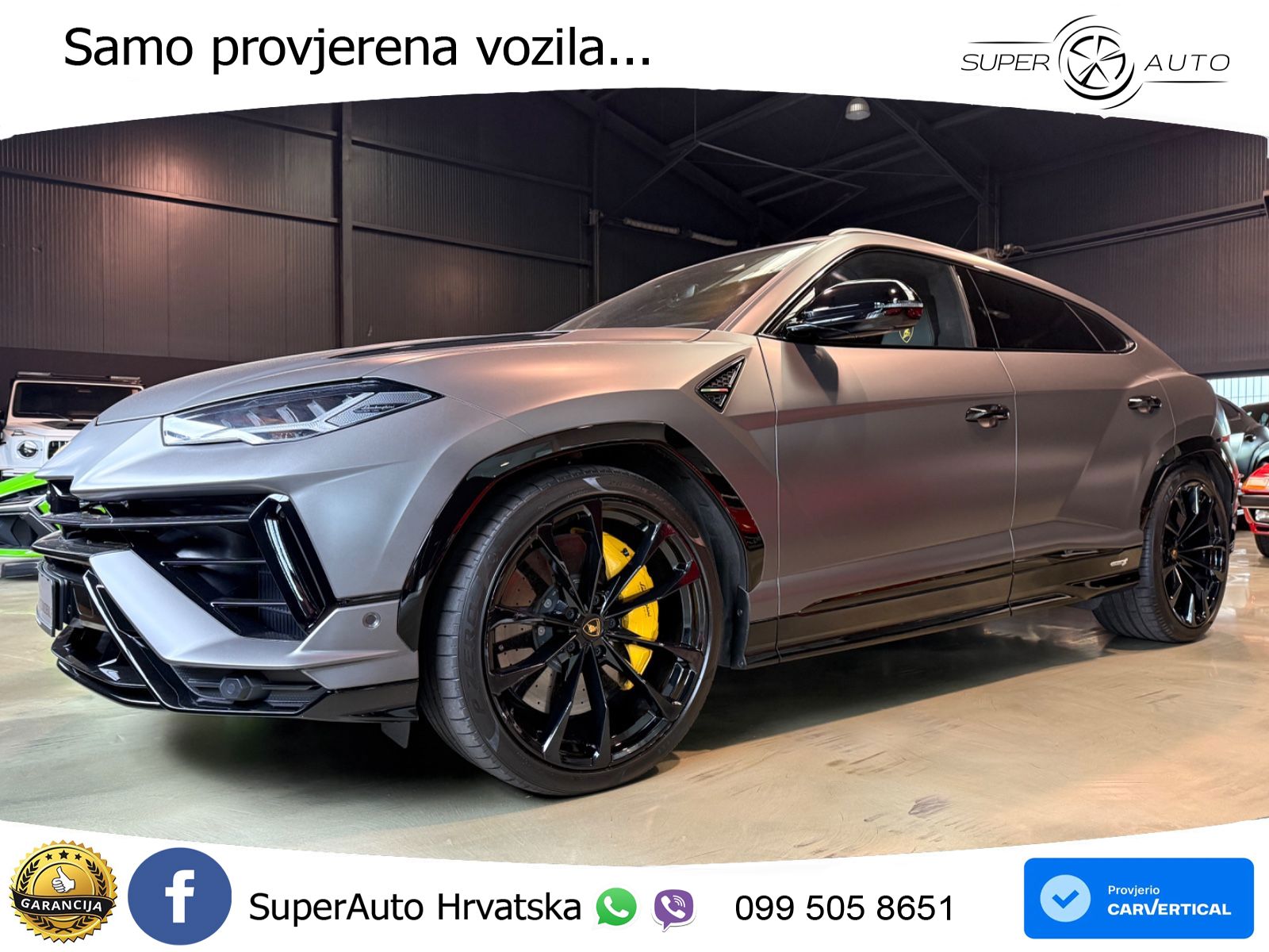 Lamborghini Urus S 4.0 V8 (666 KS) 4WD Automatic LED+GR SJED+ACC