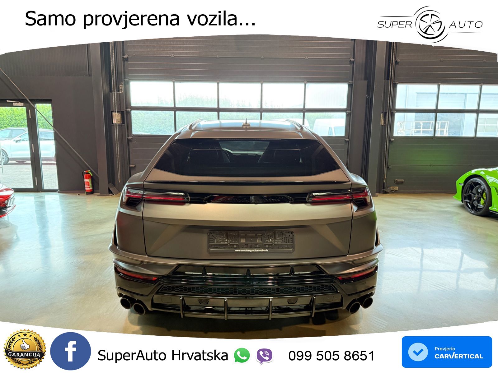 Lamborghini Urus S 4.0 V8 (666 KS) 4WD Automatic LED+GR SJED+ACC