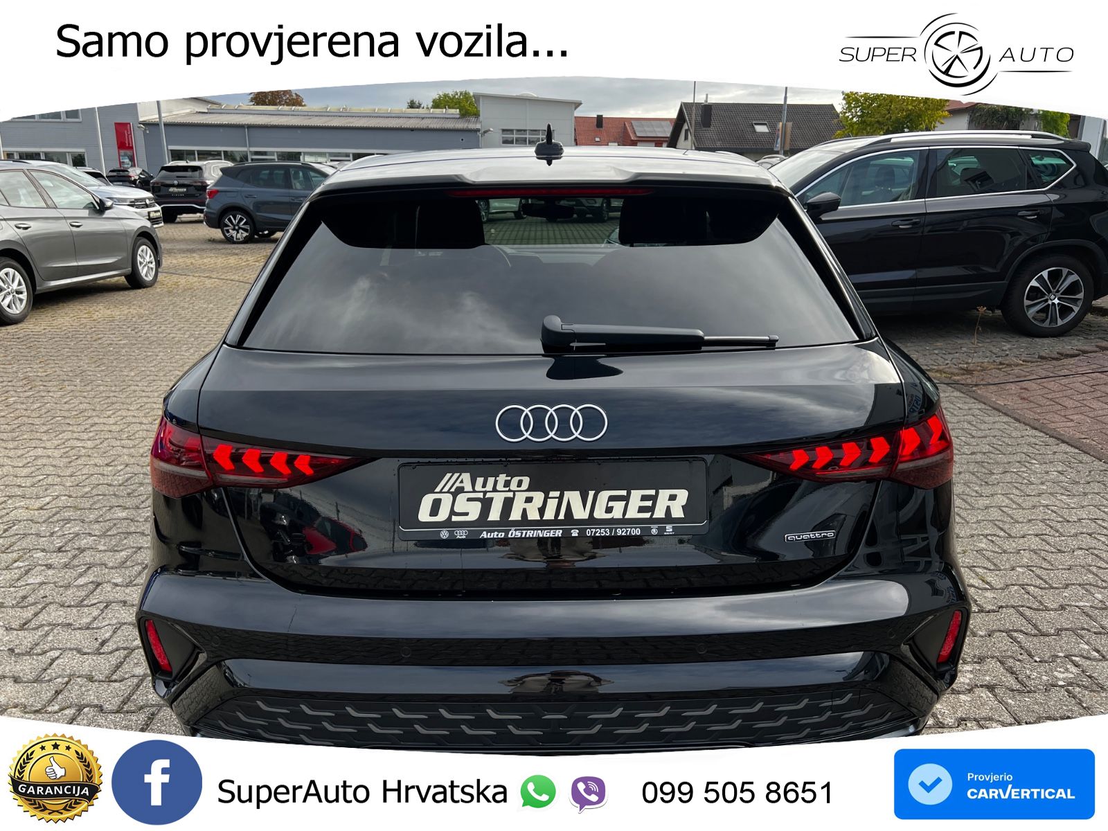 Audi A3 Sportback 40 TFSI (204 KS) quattro S tronic S line
