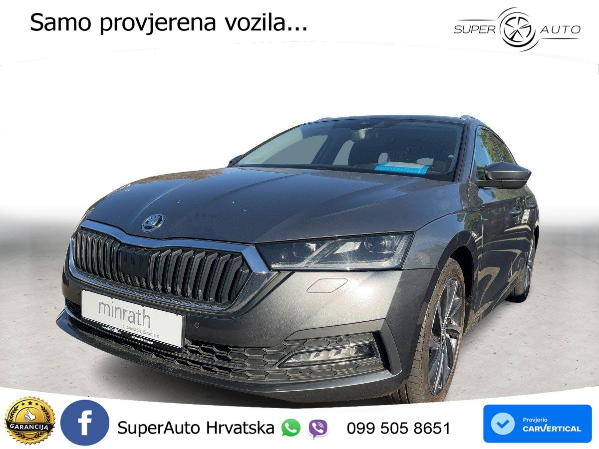 Škoda Octavia Combi 1.5 TSI EVO e-TEC (150 KS) DSG LED+GR SJED+ACC