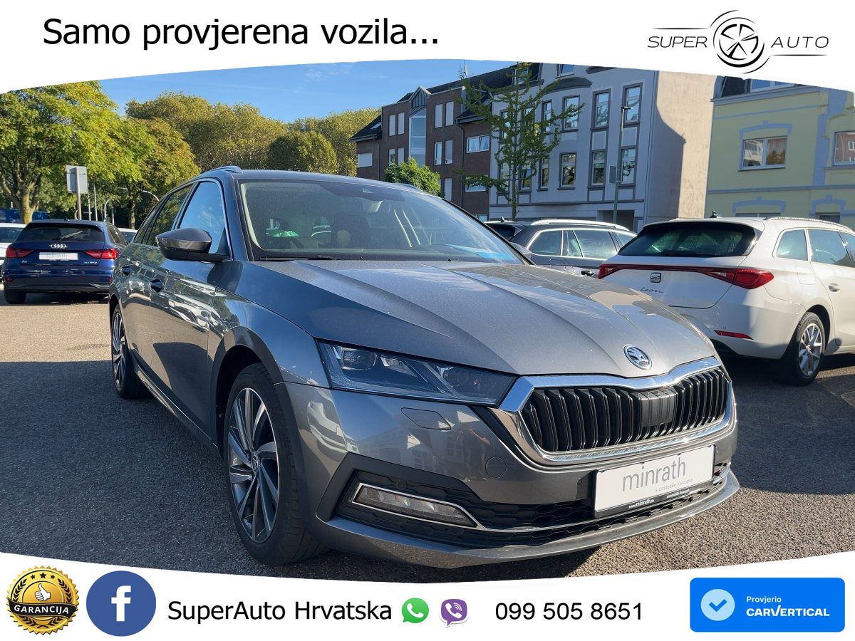 Škoda Octavia Combi 1.5 TSI EVO e-TEC (150 KS) DSG LED+GR SJED+ACC