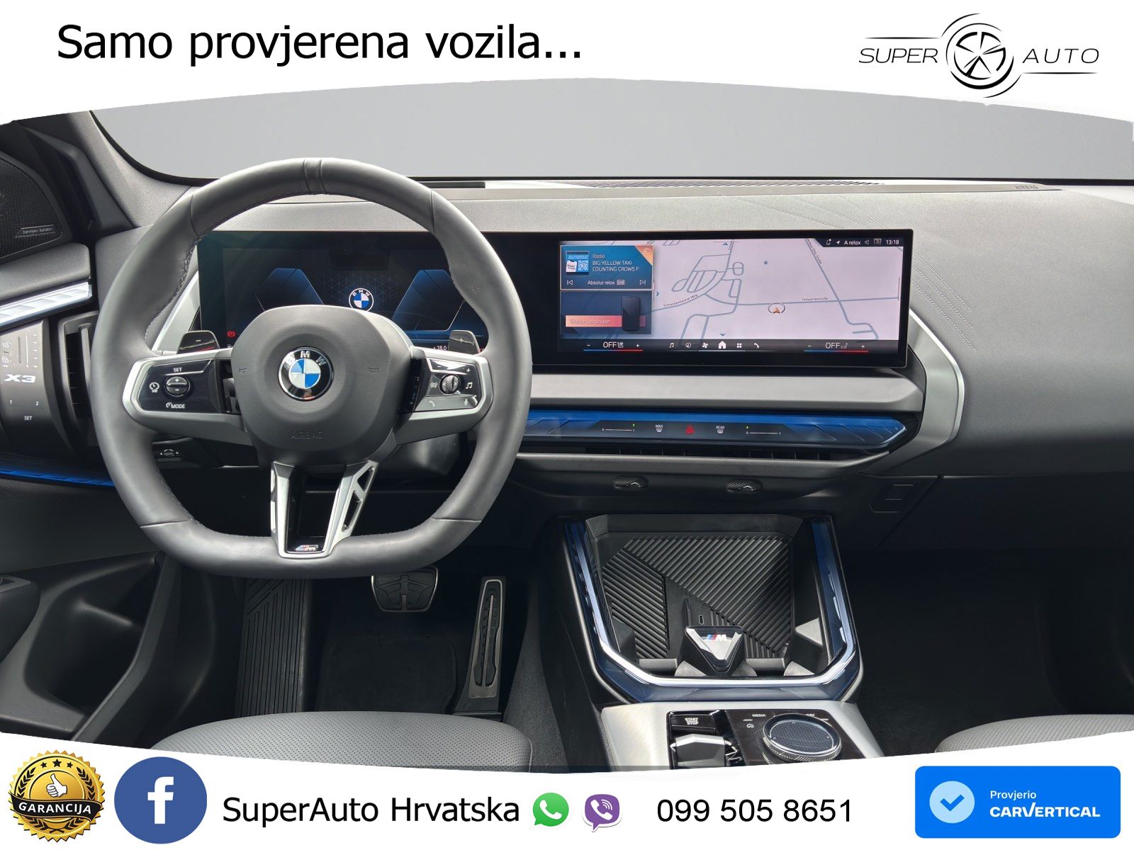 BMW X3 20 xDrive Steptronic M Sport LED+GR SJED+ACC