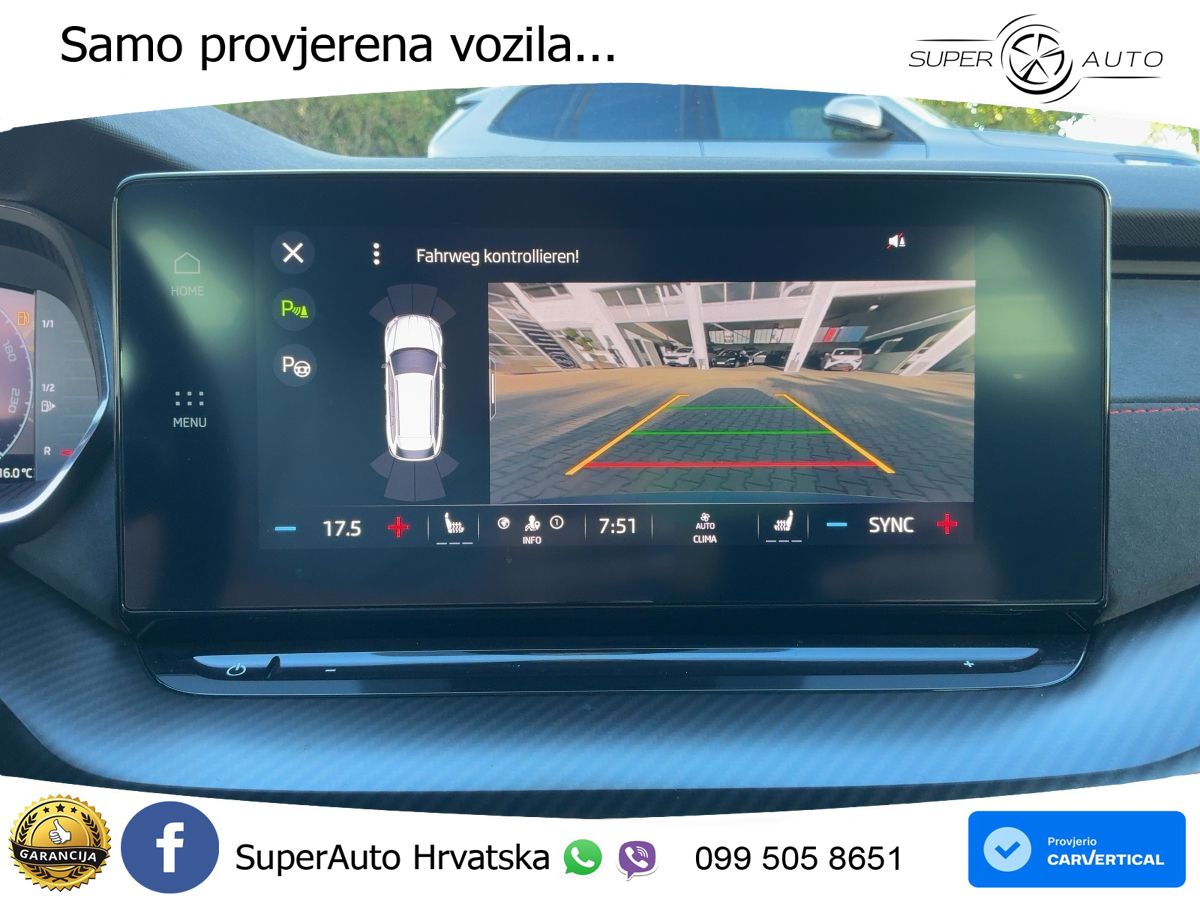 Škoda Octavia Combi RS 2.0 TDI (200 KS) DSG MATRIX+GR SJED+KAM