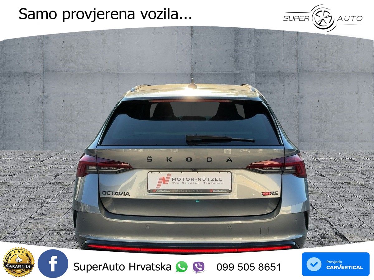 Škoda Octavia Combi RS 2.0 TDI (200 KS) DSG MATRIX+GR SJED+KAM