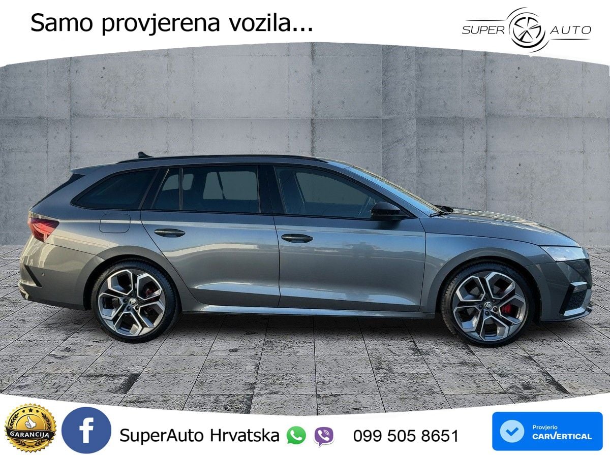 Škoda Octavia Combi RS 2.0 TDI (200 KS) DSG MATRIX+GR SJED+KAM