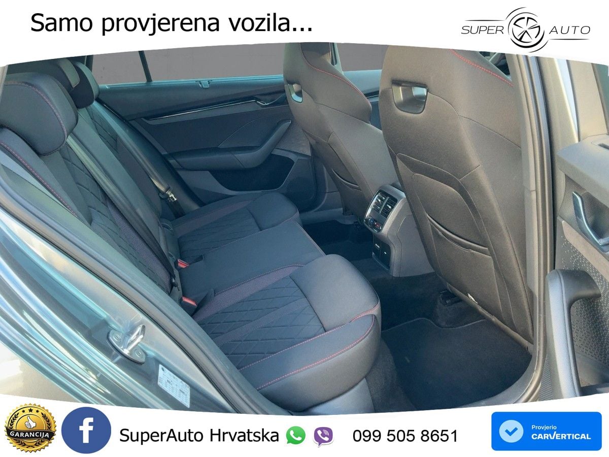 Škoda Octavia Combi RS 2.0 TDI (200 KS) DSG MATRIX+GR SJED+KAM