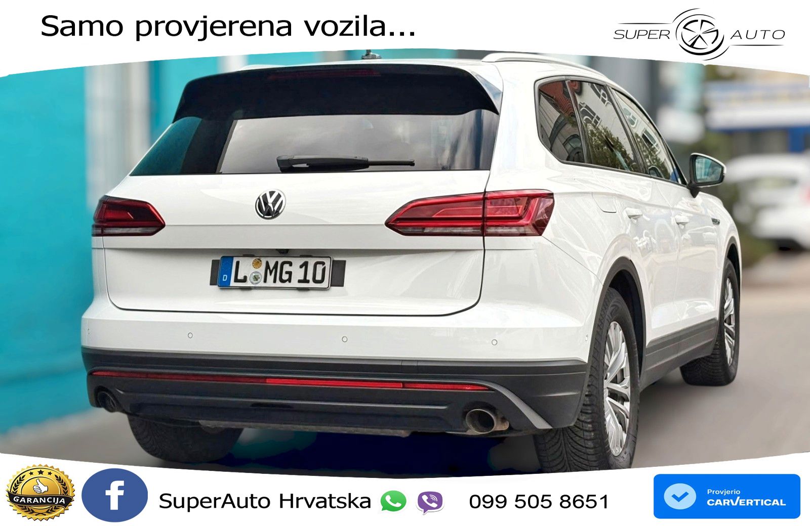 Volkswagen Touareg 3.0 V6 TDI (231 KS) 4MOTION Tiptronic ZRAČNI+ACC+4xGR SJED+KAM