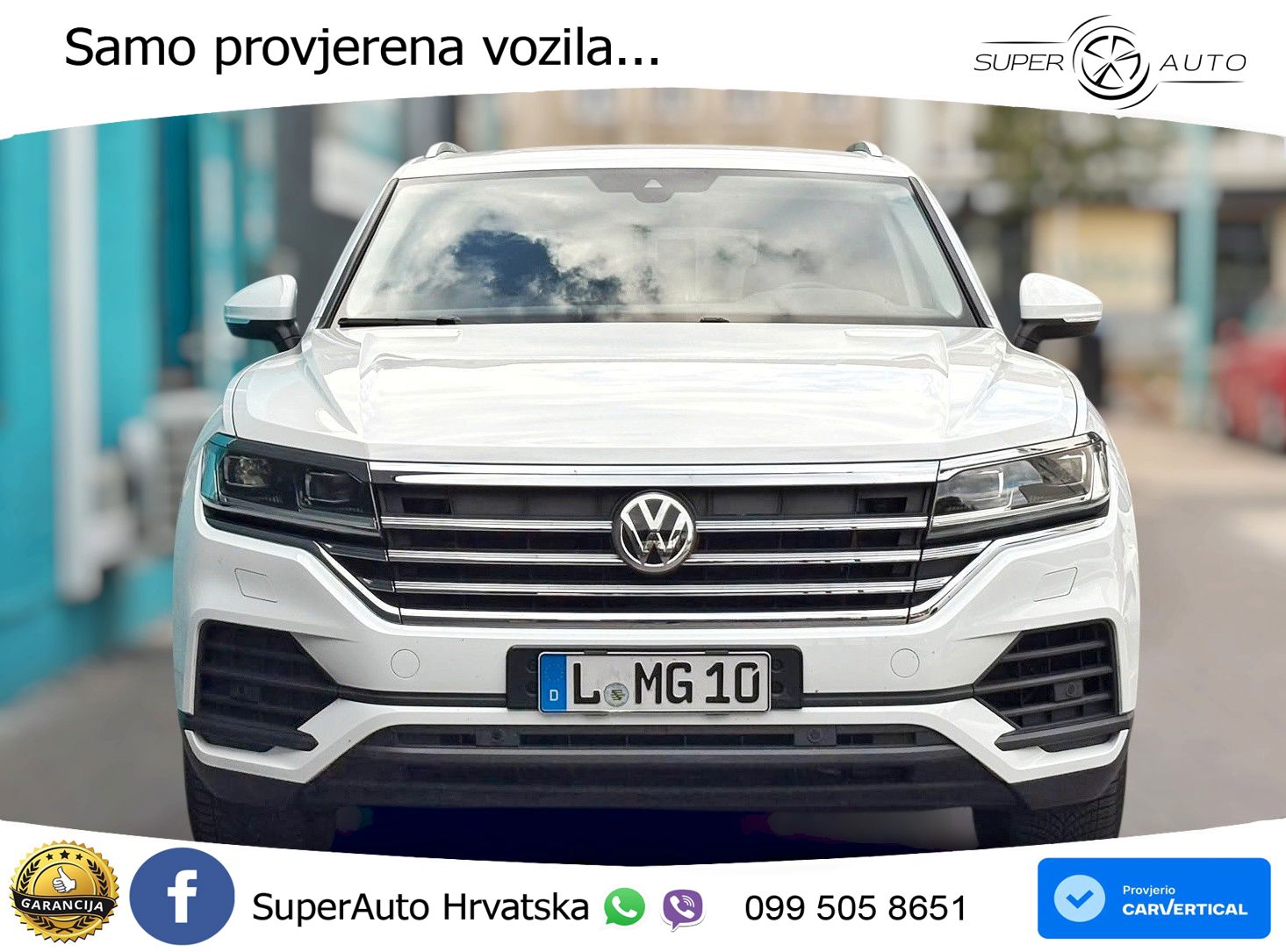 Volkswagen Touareg 3.0 V6 TDI (231 KS) 4MOTION Tiptronic ZRAČNI+ACC+4xGR SJED+KAM