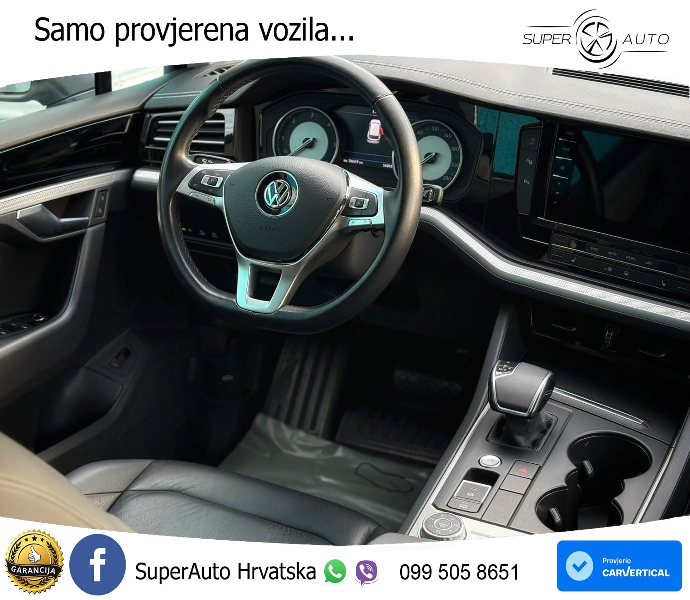 Volkswagen Touareg 3.0 V6 TDI (231 KS) 4MOTION Tiptronic ZRAČNI+ACC+4xGR SJED+KAM