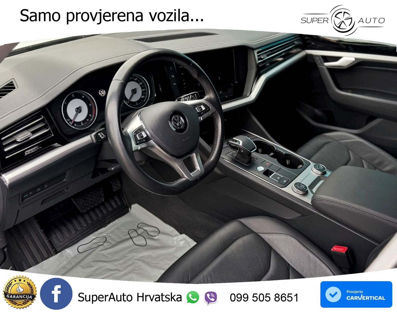 Volkswagen Touareg 3.0 V6 TDI (231 KS) 4MOTION Tiptronic ZRAČNI+ACC+4xGR SJED+KAM