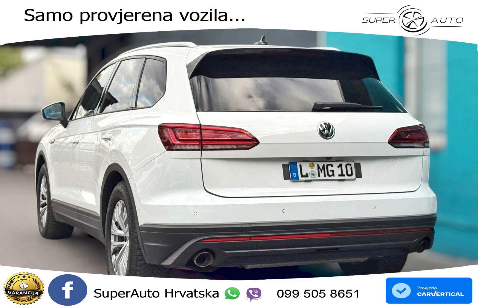 Volkswagen Touareg 3.0 V6 TDI (231 KS) 4MOTION Tiptronic ZRAČNI+ACC+4xGR SJED+KAM