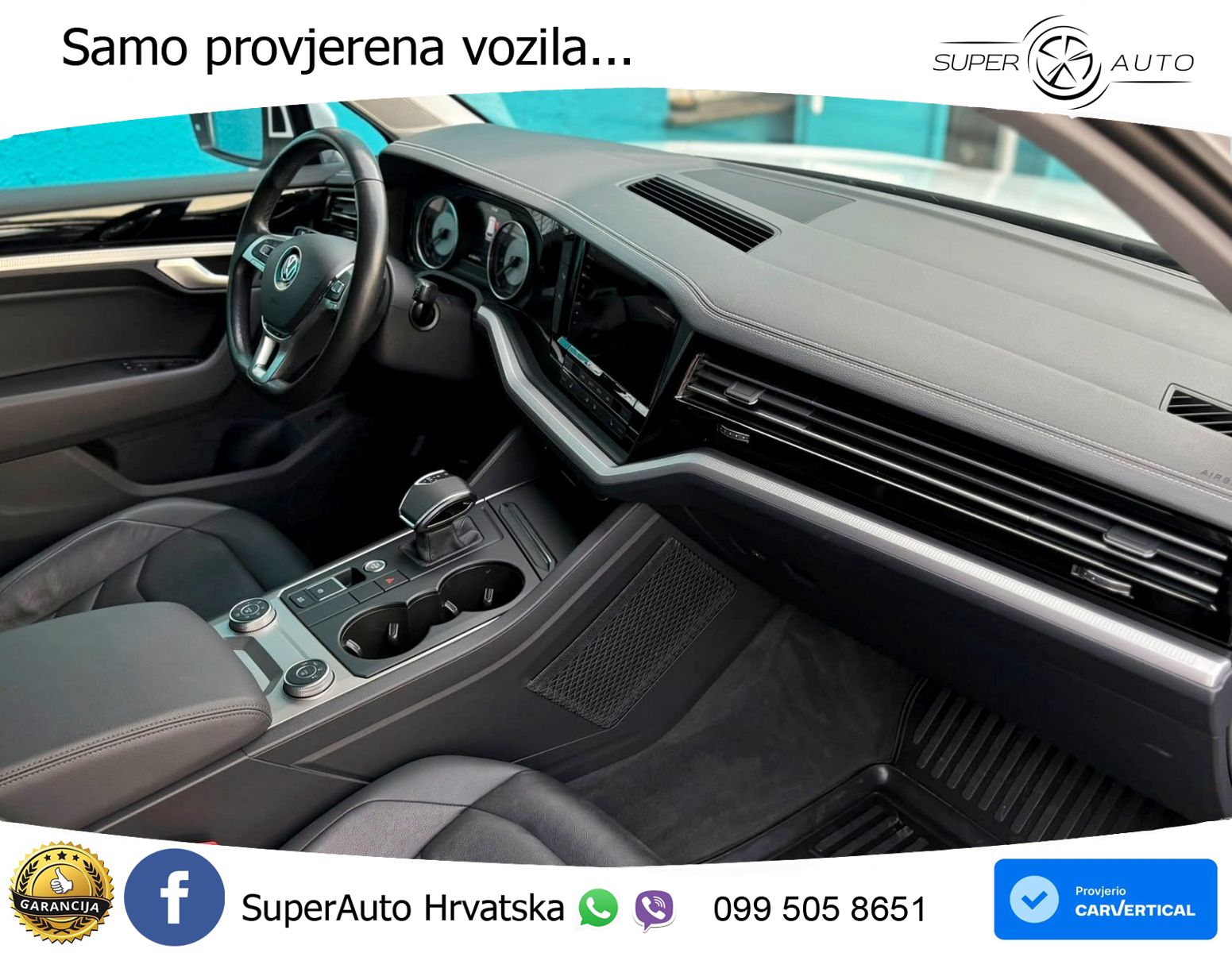 Volkswagen Touareg 3.0 V6 TDI (231 KS) 4MOTION Tiptronic ZRAČNI+ACC+4xGR SJED+KAM