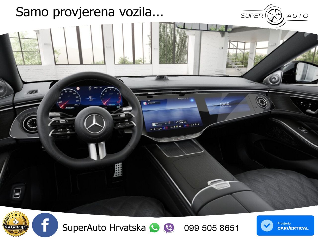 Mercedes S 500 (449 KS) EQ Boost 4MATIC 9G-TRONIC AMG ZRAČNI+ACC+GR SJED+KAM+PANO